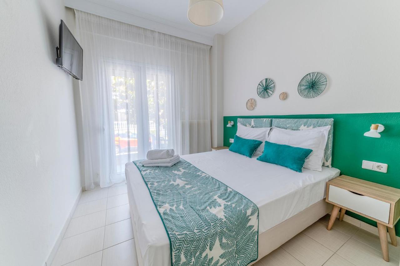 Evangelia Rooms & Apartments - A Asproválta Ngoại thất bức ảnh