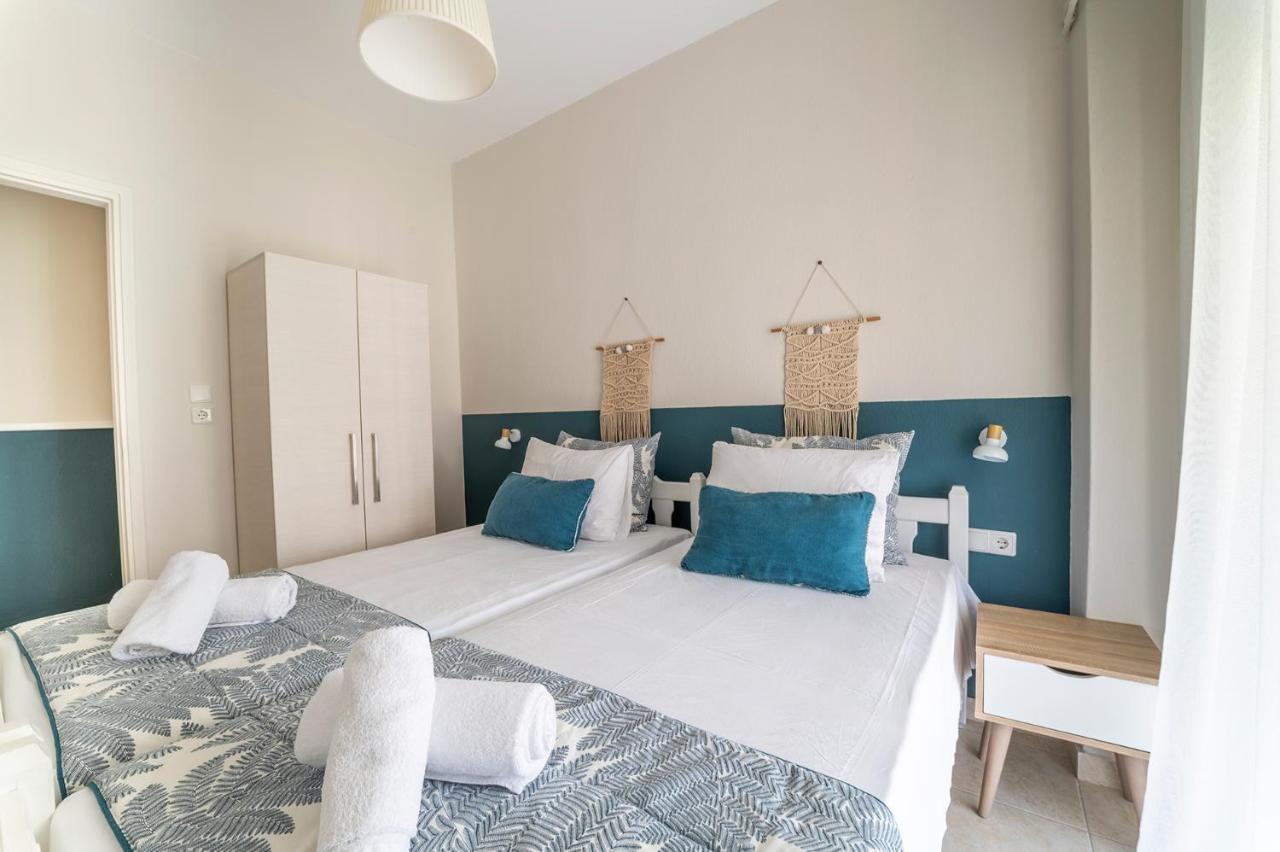 Evangelia Rooms & Apartments - A Asproválta Ngoại thất bức ảnh