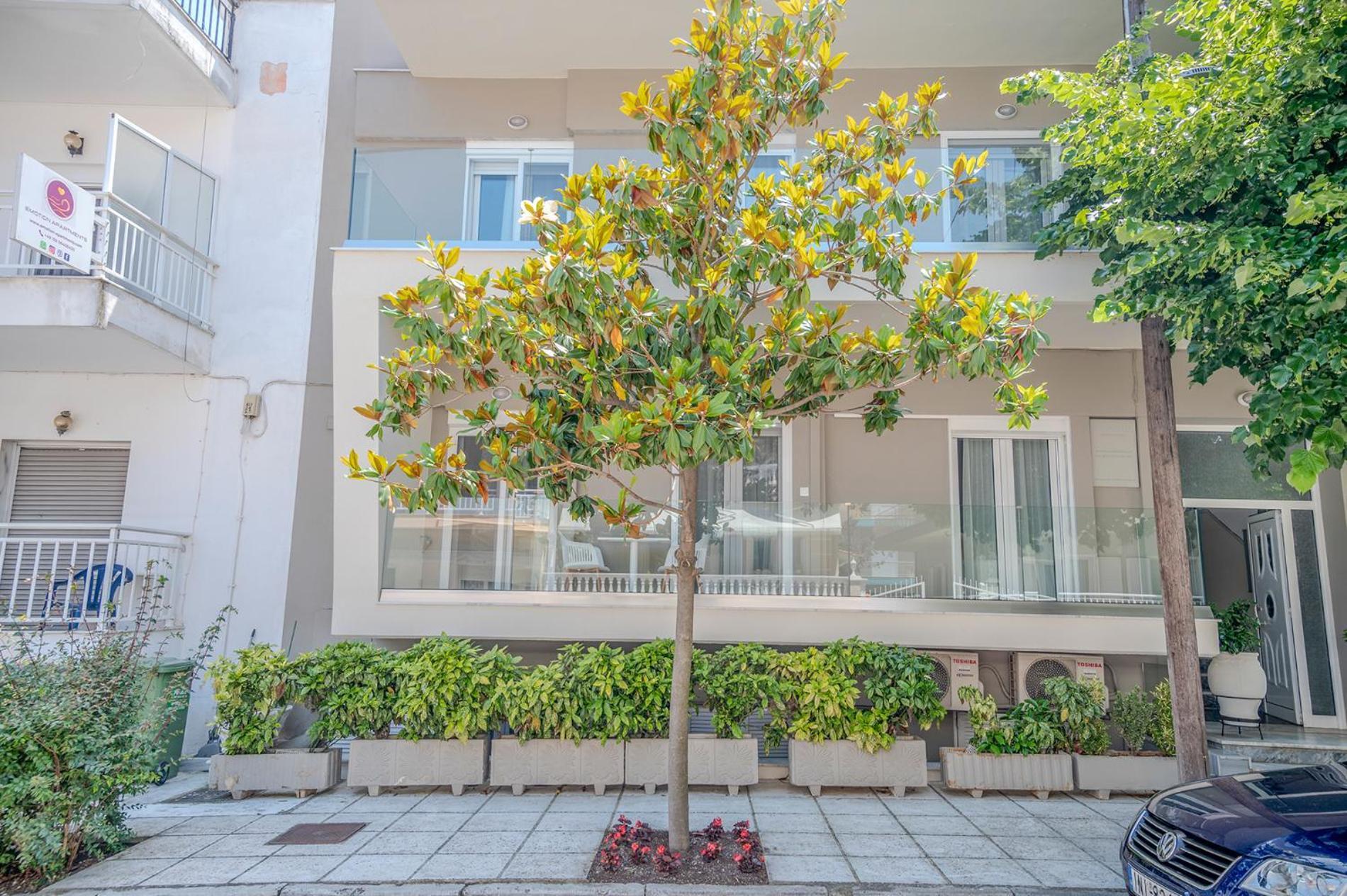 Evangelia Rooms & Apartments - A Asproválta Ngoại thất bức ảnh
