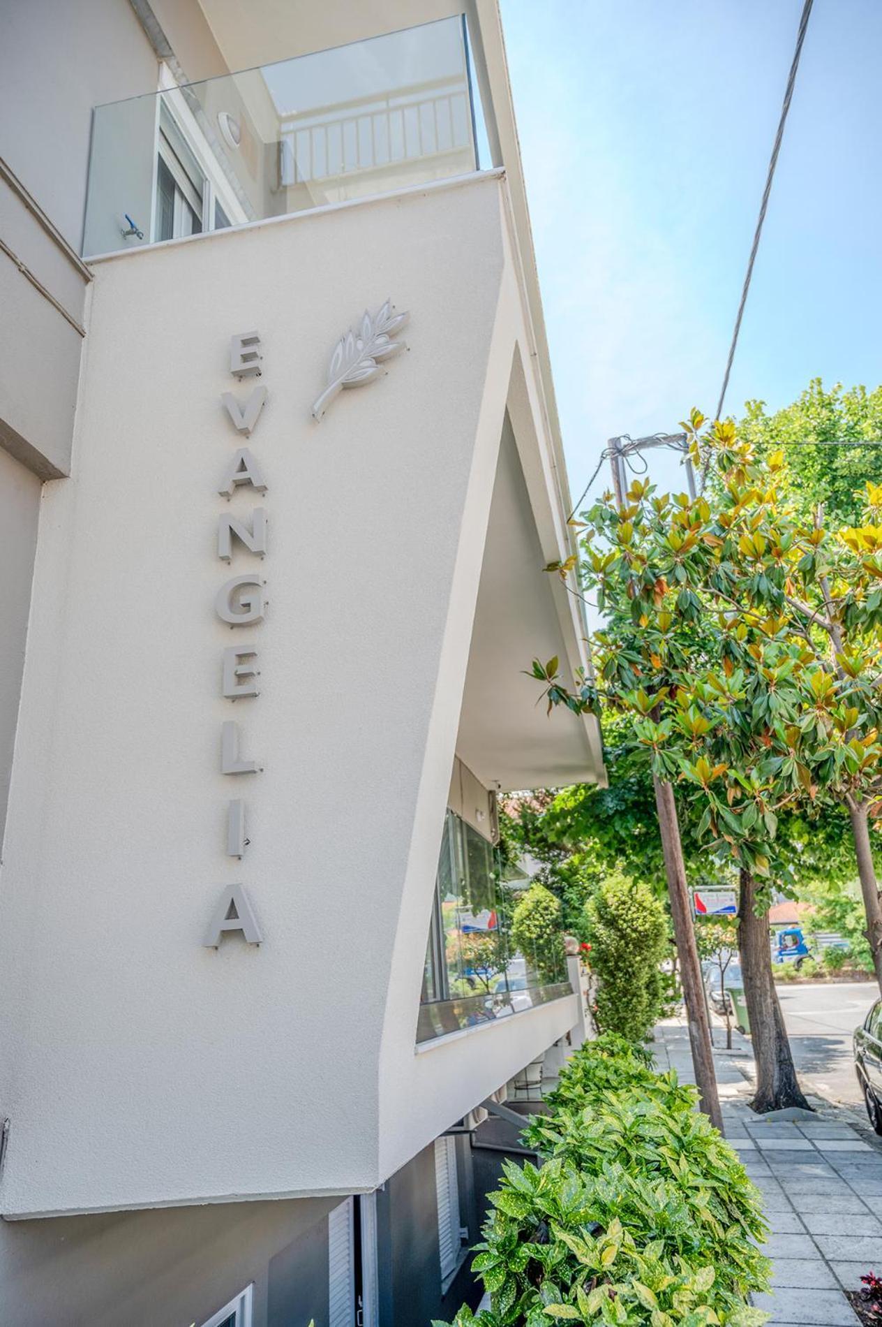 Evangelia Rooms & Apartments - A Asproválta Ngoại thất bức ảnh