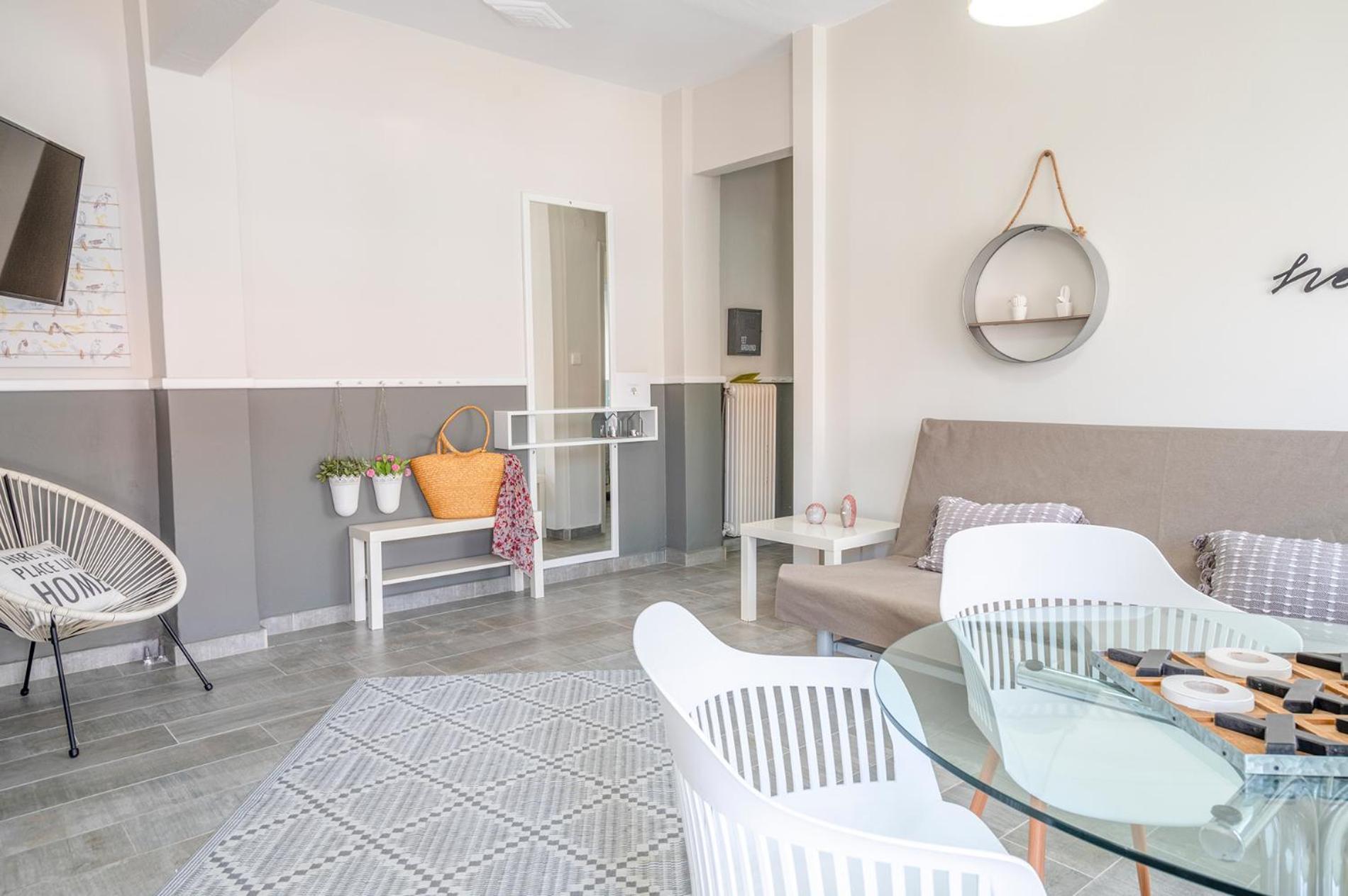 Evangelia Rooms & Apartments - A Asproválta Ngoại thất bức ảnh