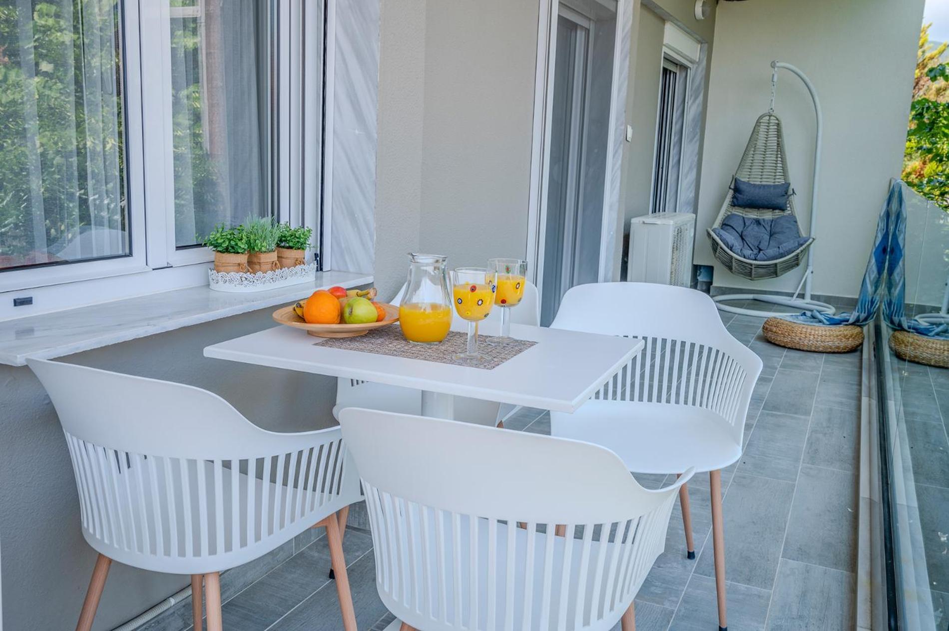 Evangelia Rooms & Apartments - A Asproválta Ngoại thất bức ảnh